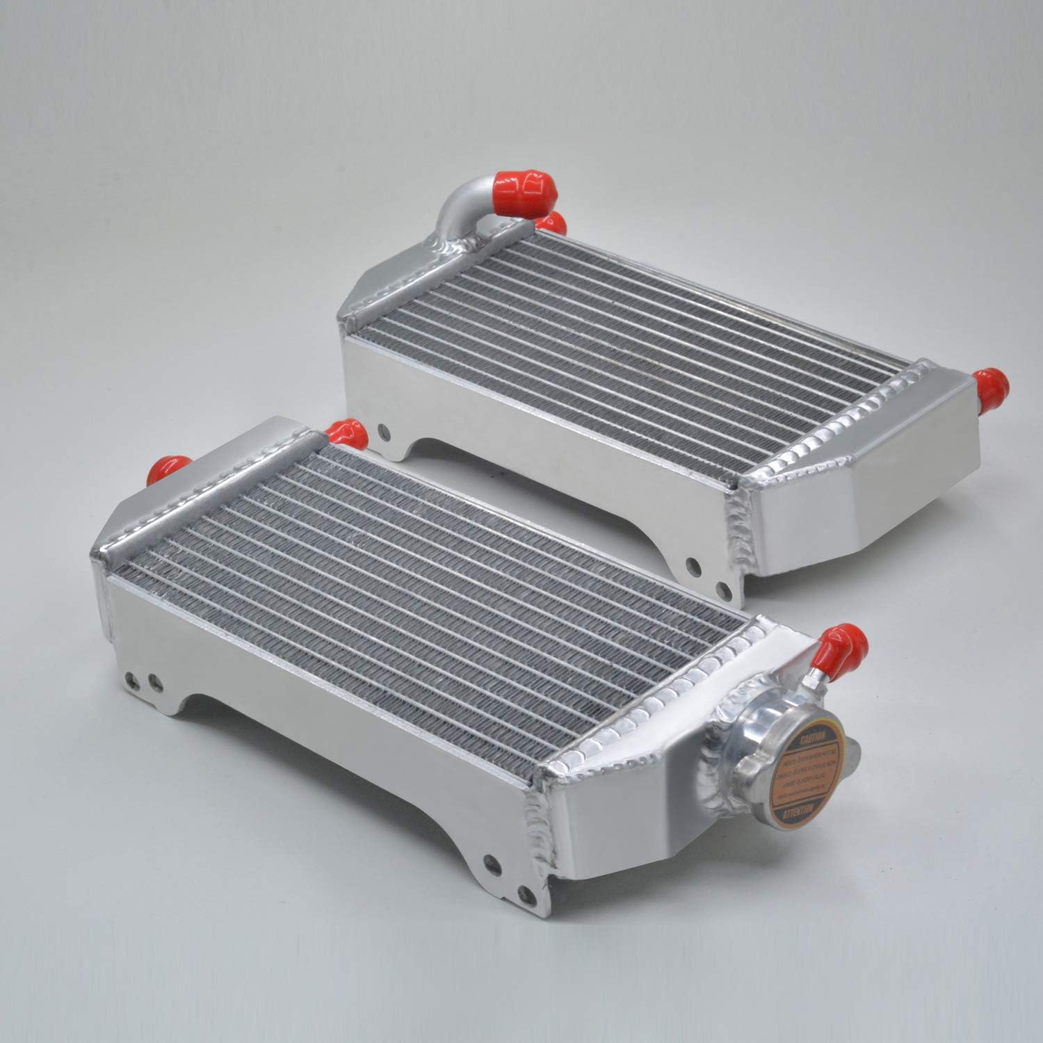 aluminum alloy radiator fit for suzuki RM250 2001 2002 2003 2004 2005 2006 2007 2008 (with stopper+capless)