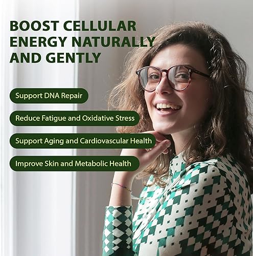 Miniatura 3 de Suplemento liposomal NAD+ de 500 mg, complejo resUP10 de resveratrol de 800 mg, ayuda a la salud del envejecimiento y la energía celular,