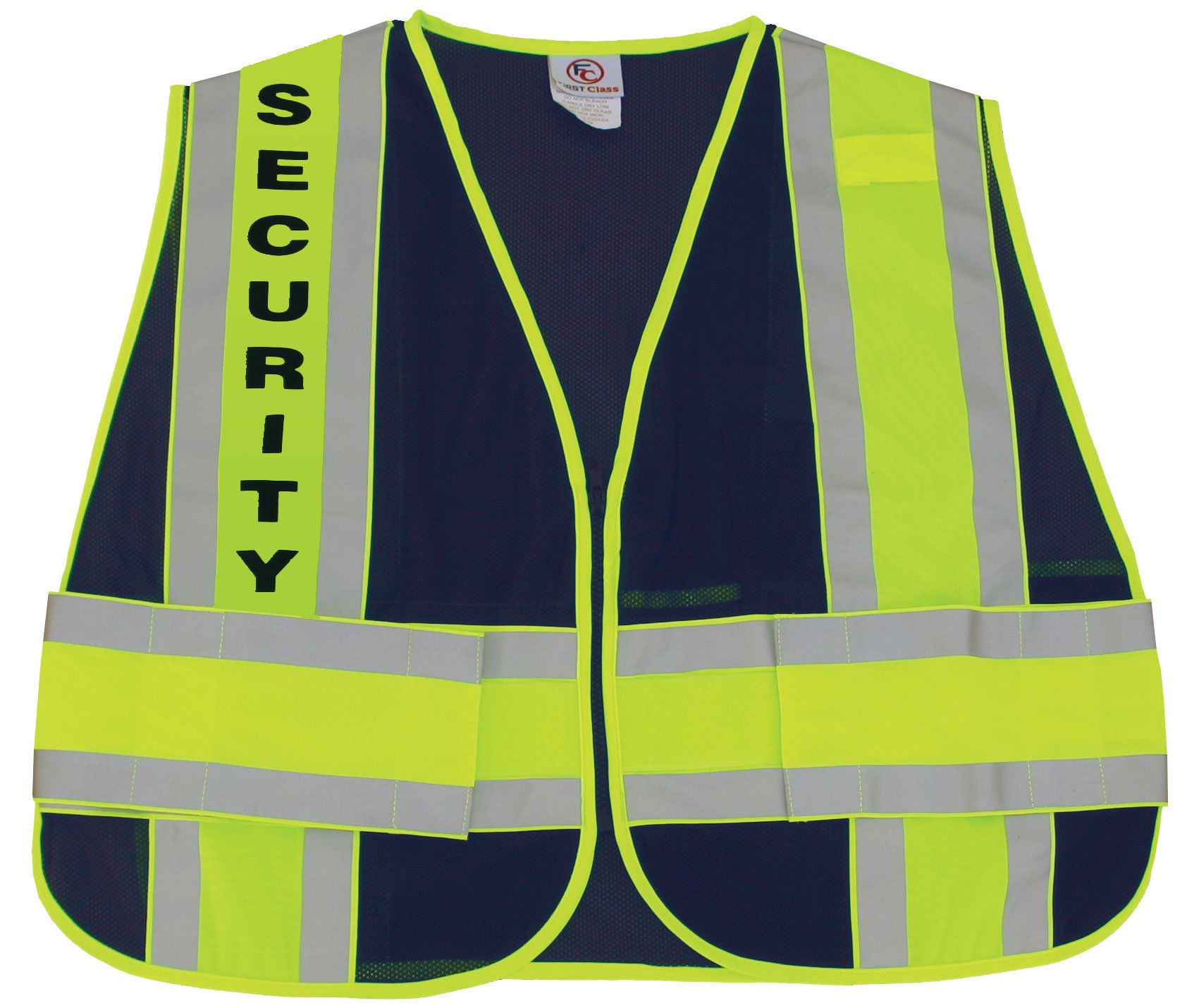 First Class Reflective Duty Vest-Security ID/Small/Medium