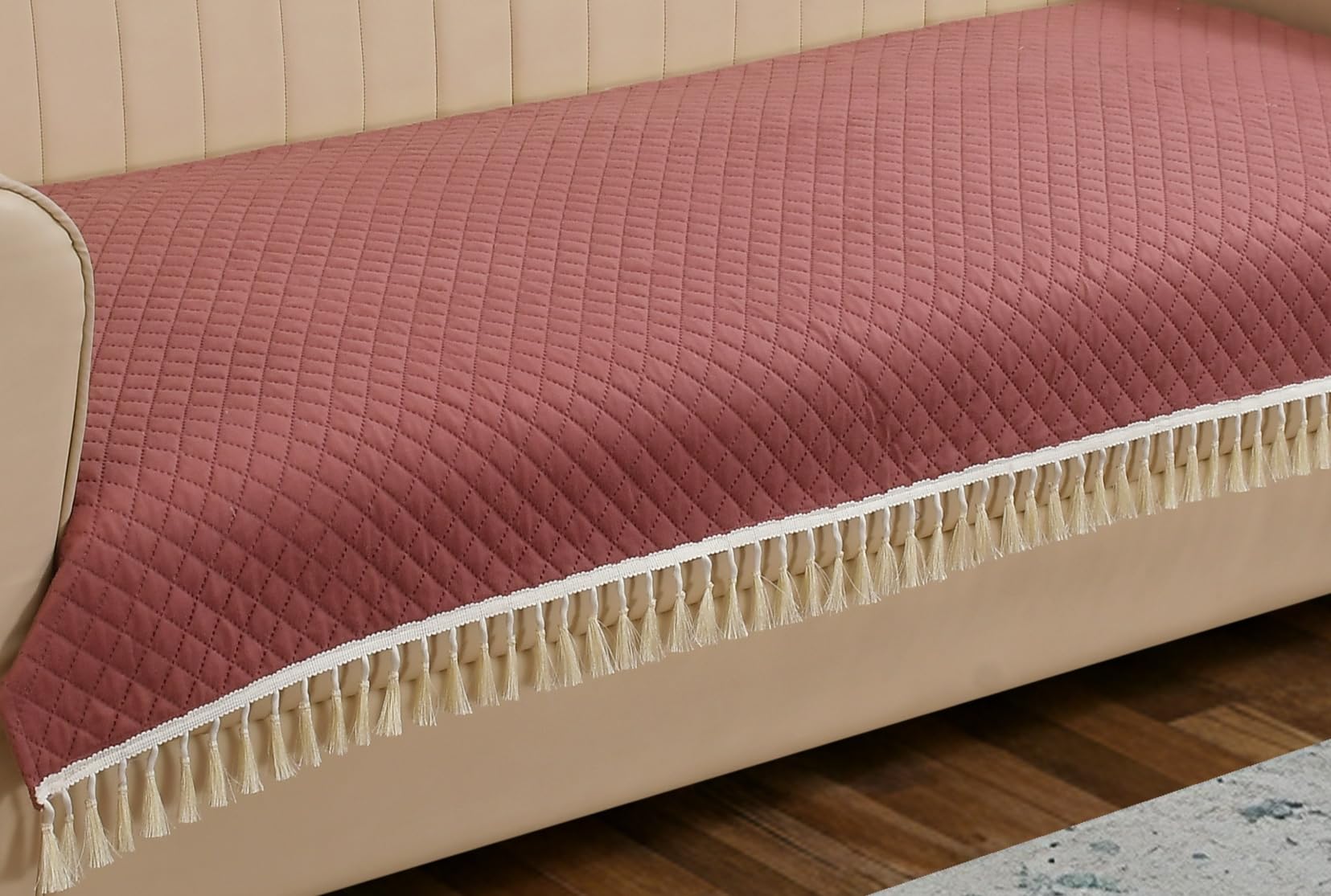 Velvet Sofa Cover - Instant Home Upgrade -3