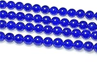 Vista 107 de MJDCB Natural Multicolor Volcanic Lava Stone Round Loose Stone Beads DIY for Jewelry Bracelet Making 15" (6mm, White)