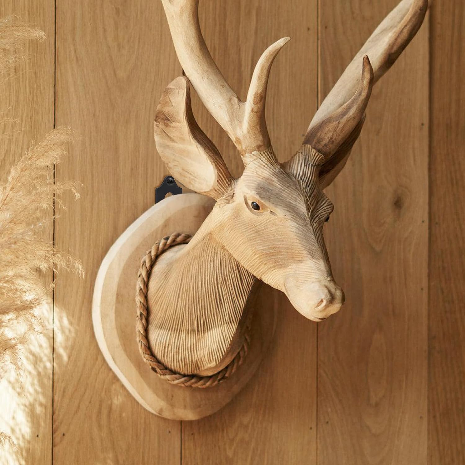 European Mount Skull Hanger - 12 Pack 4.1"x1.4" Deer Hanger, Heavy-Duty Rustproof Hooks for Deer, Antelope, Coyote & Small Game Taxidermy, Easy to Install, Indoor/Outdoor Use