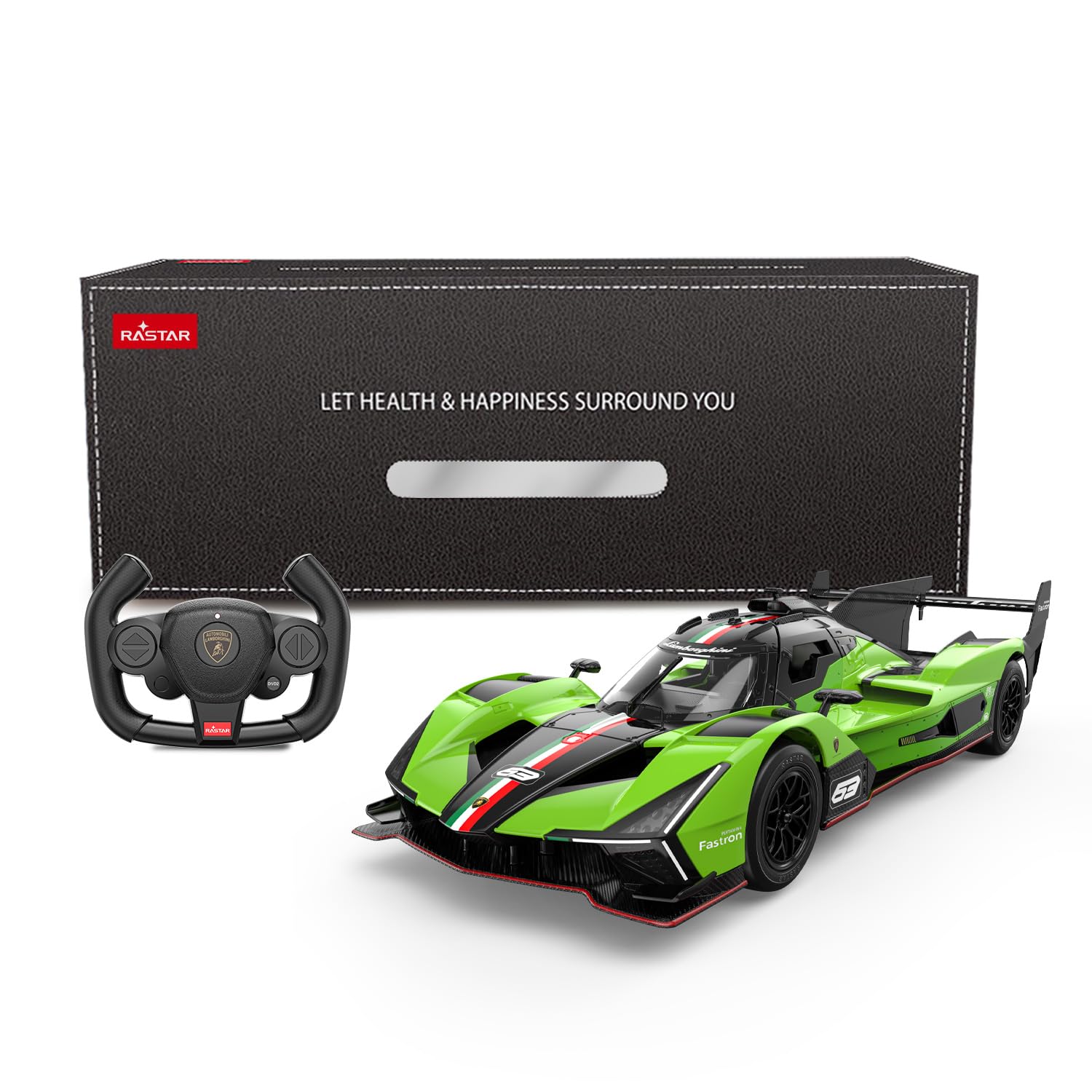 R/C Pilot zdalnego sterowania Lamborghini SC63 LMDH Skala 1/14 Zielony