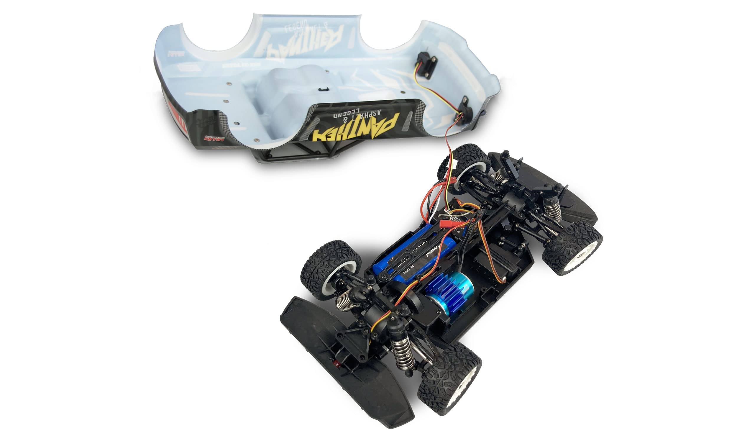 Amewi Drift Panther Pro 4WD Gyro Brushless 1:16 RTR RC telecomandato