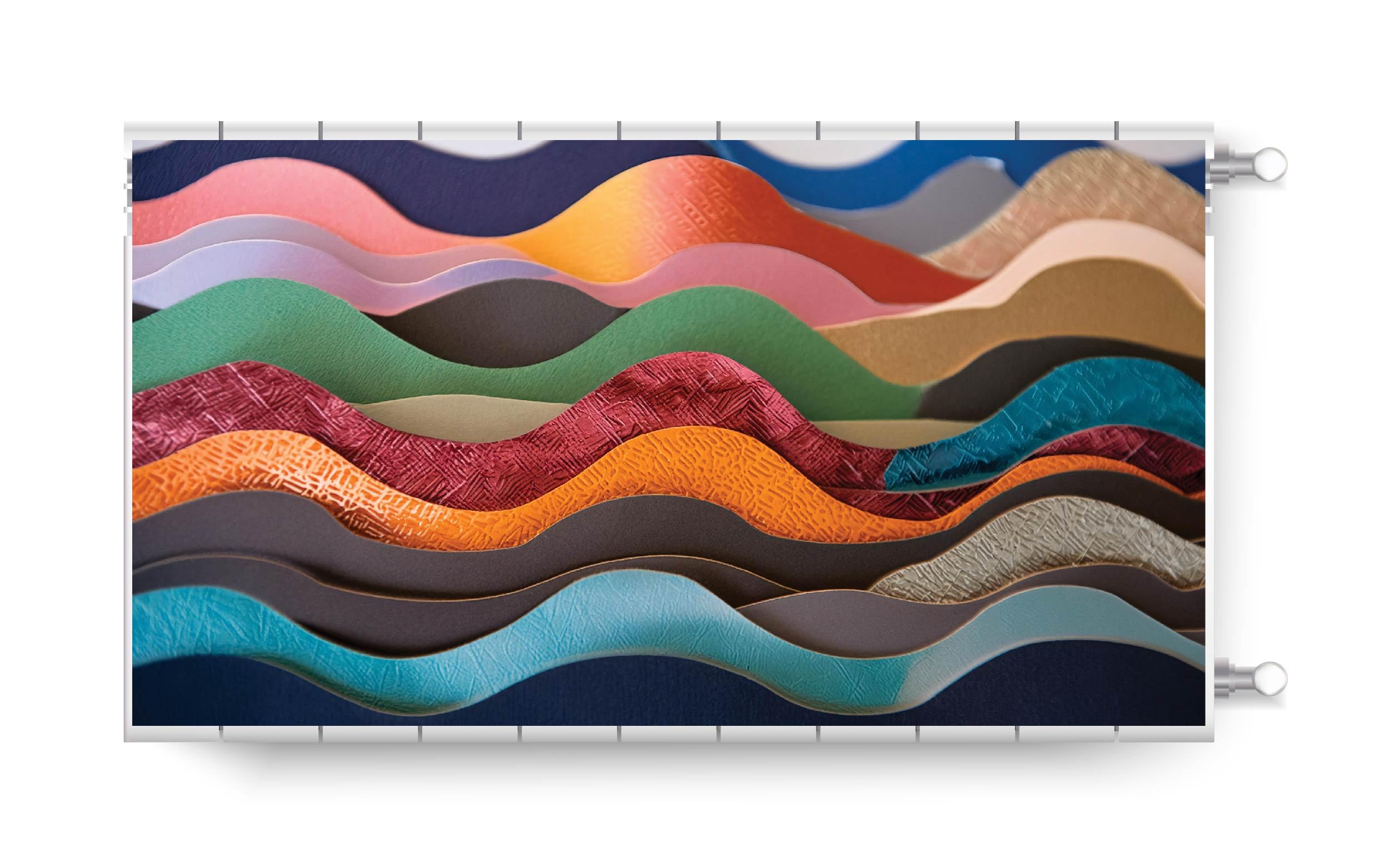 JAROGRAF Magnetic Radiator Cover – Decorative Interior Radiator Mat, Easy No-Drill Installation, and Designs