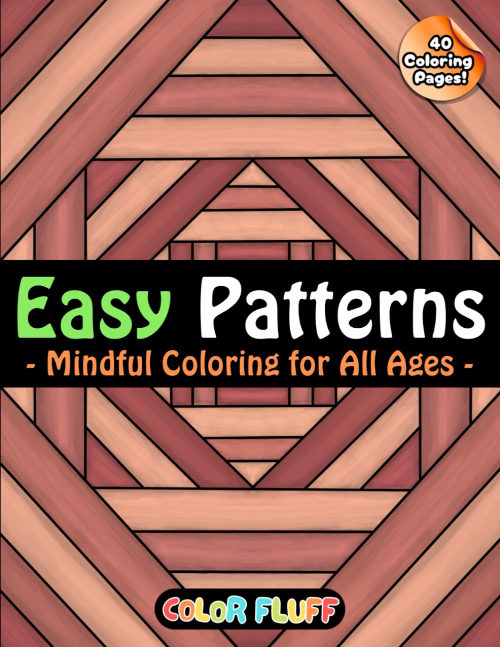 Amazon.com: Easy Patterns Coloring Book: Calming and Unique Coloring ...