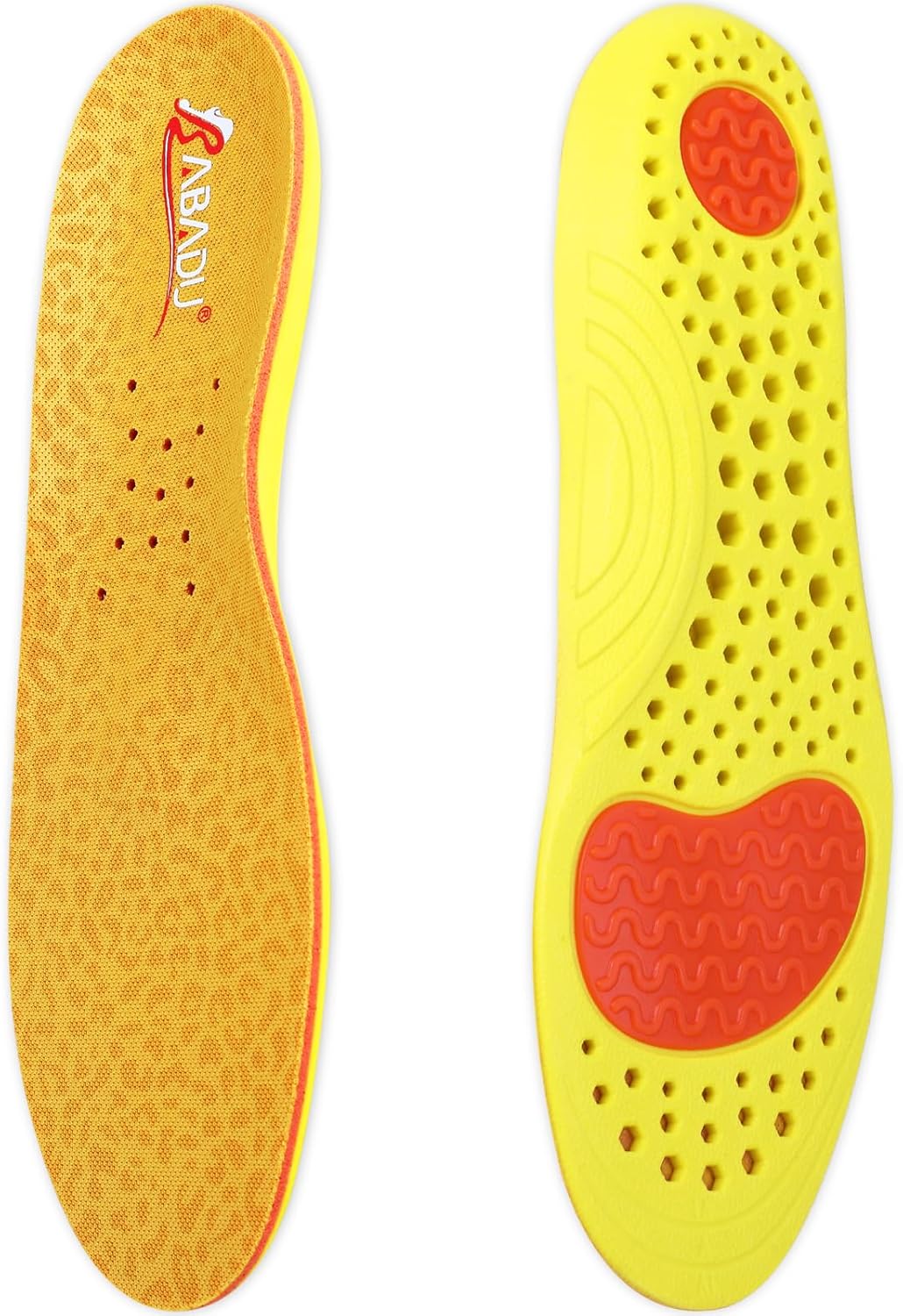 BABADU Insoles Comfort Work Boot Shoe Insoles for Men and