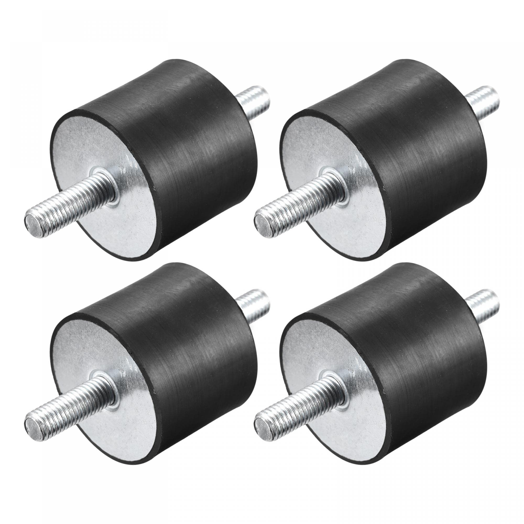uxcell Rubber Mounts 4pcs M10x28mm Male Vibration Isolator Shock Absorber D50mmxH50mm — Amazon image 6
