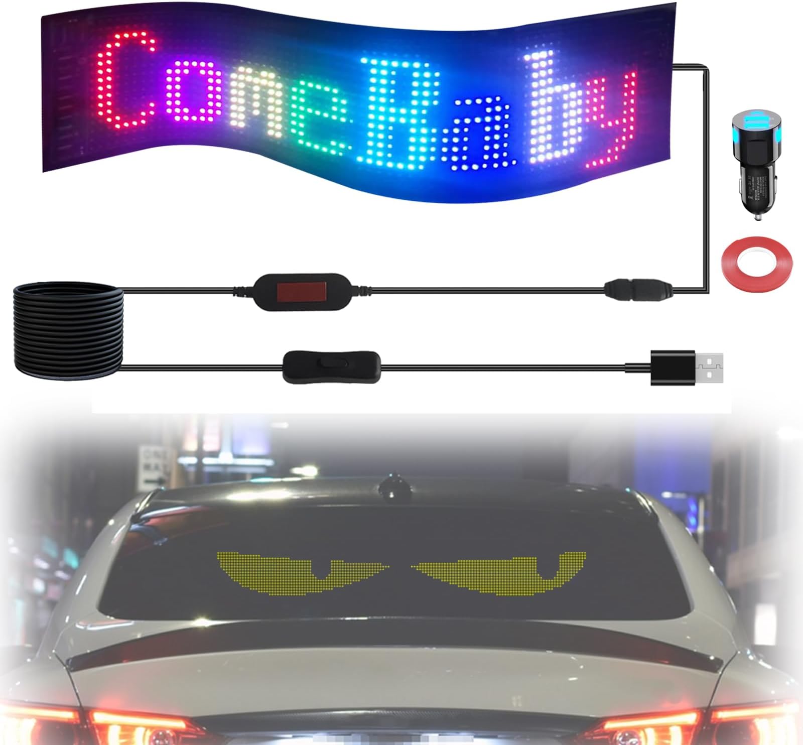 Amazon.com: Super RGB Programmable LED Sign, 15
