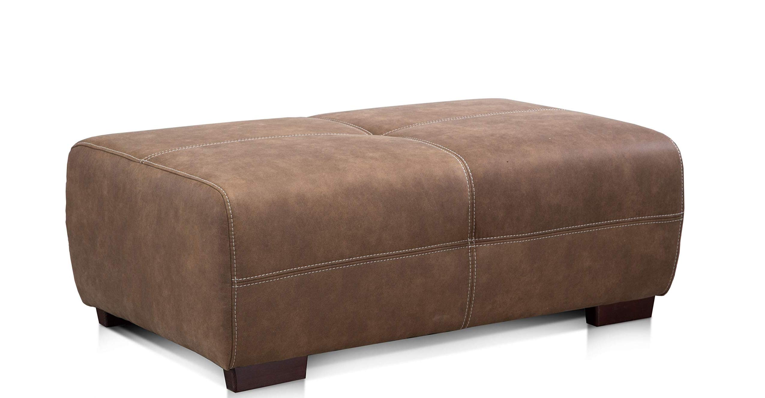 Tabouret marron style industriel Mavericco pour vos soirées détente autour du canapé
