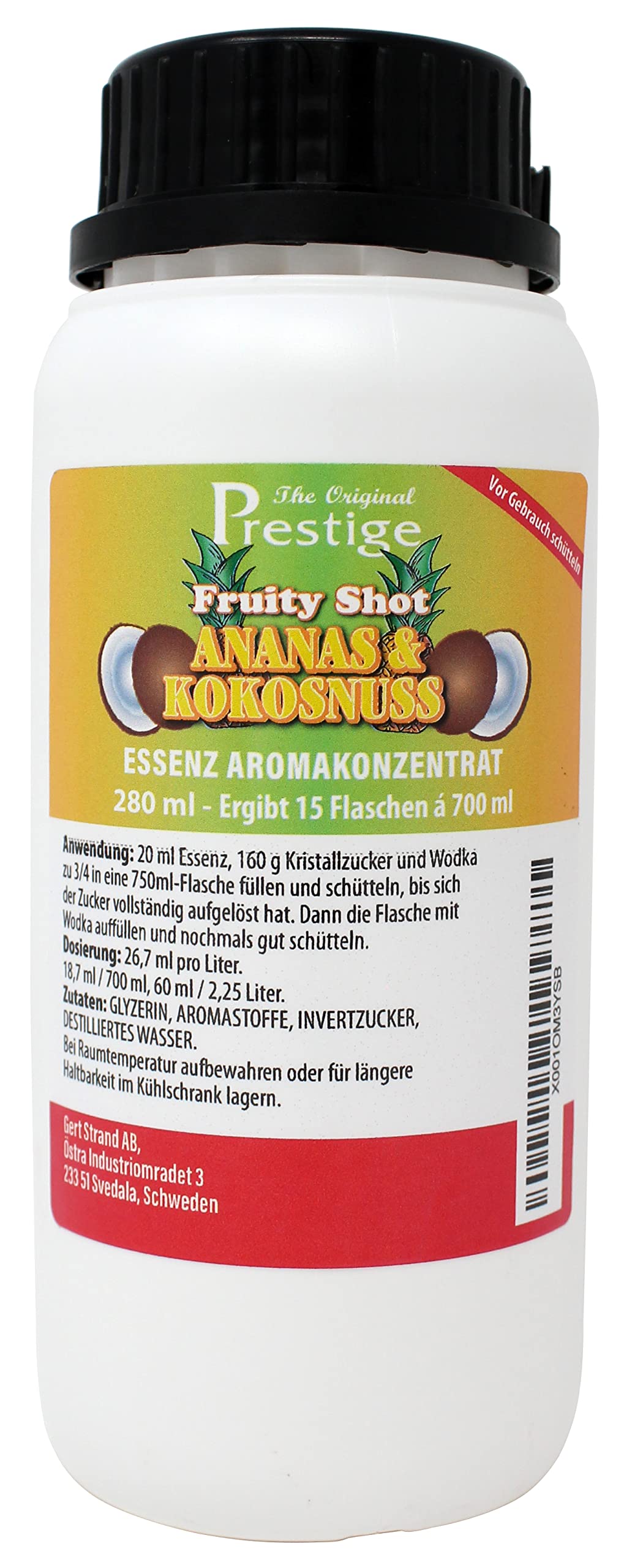 Ananas-Kokosnuss-Liköressenz Bild