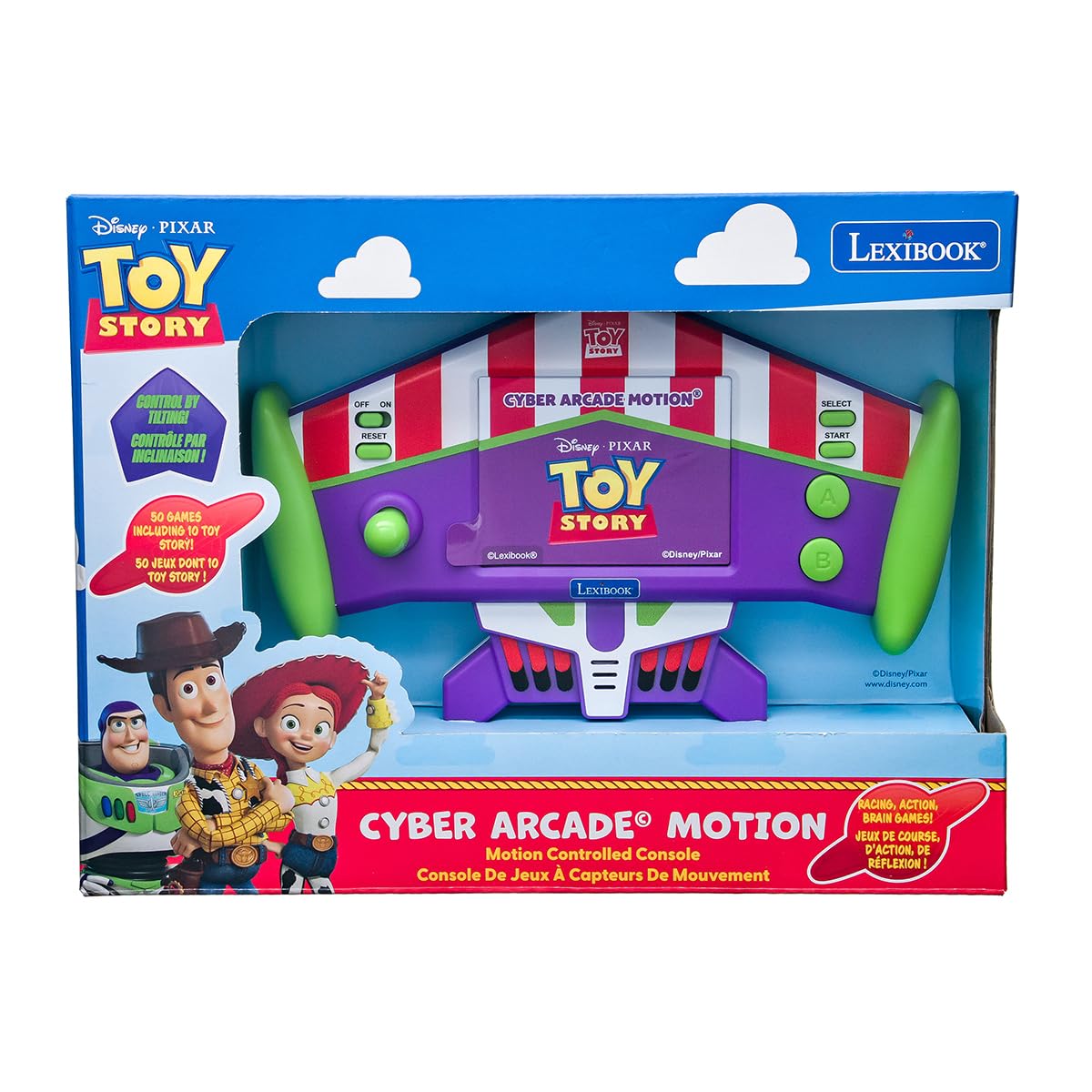Lexibook, Toy Story, Konsola Cyber Arcade Motion, JL3180TSLXB