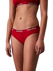 Calvin Klein womens Motive Cotton Multipack Bikini Panty 3 Pack