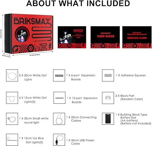 Miniatura 6 de BRIKSMAX Kit de iluminación LED para LEGO-42158 NASA Mars Rover Perseverance - Compatible con Lego Technic Building Set- No incluye Lego Set