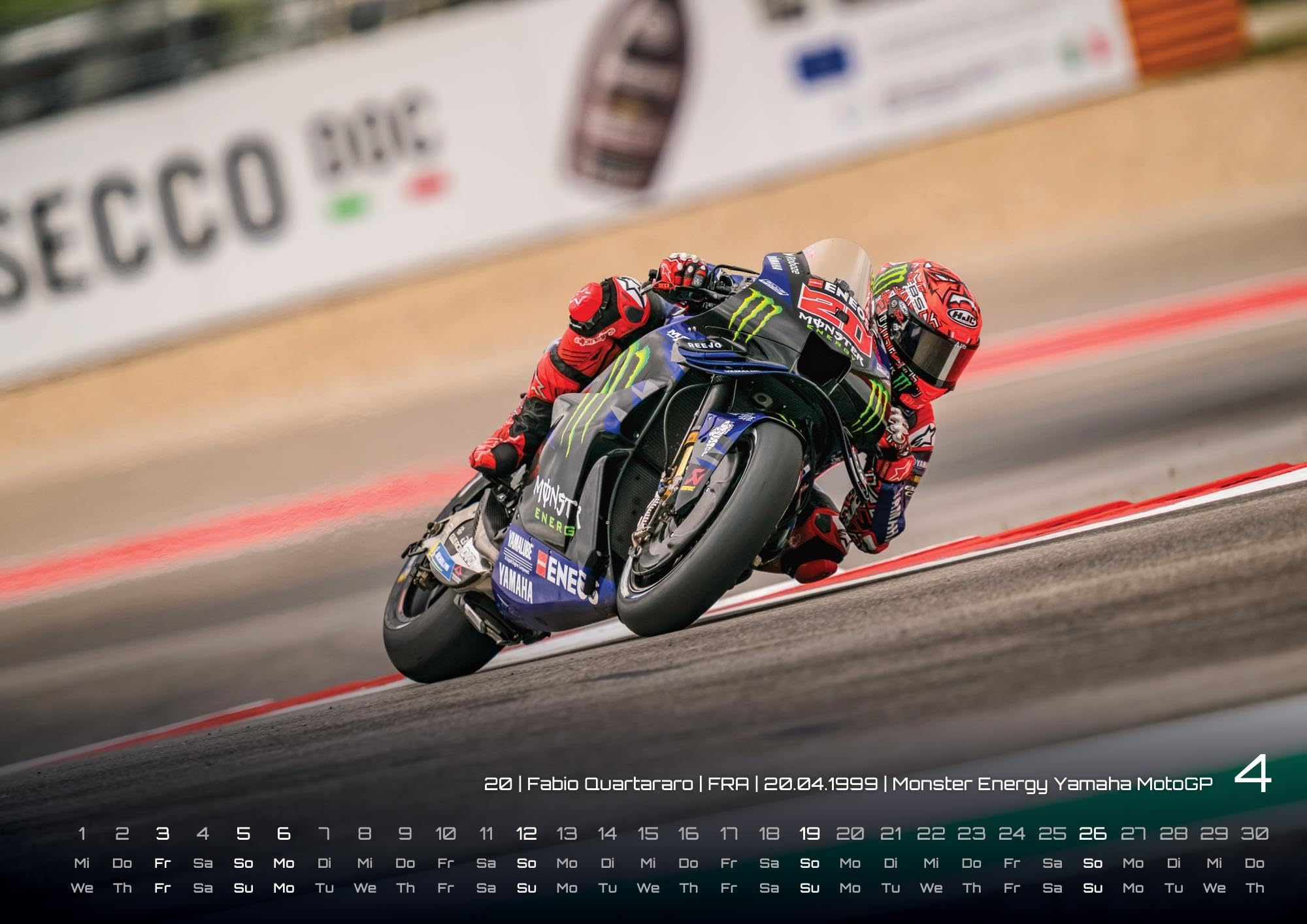 Motorrad Grand Prix 2026 - Kalender | MotoGP DIN A3: Der Wandkalender für alle Zweirad-Verrückten und Fans der MotoGP für das Jahr 2026 im Format DIN A3 (ca. 42 x 30 cm)!