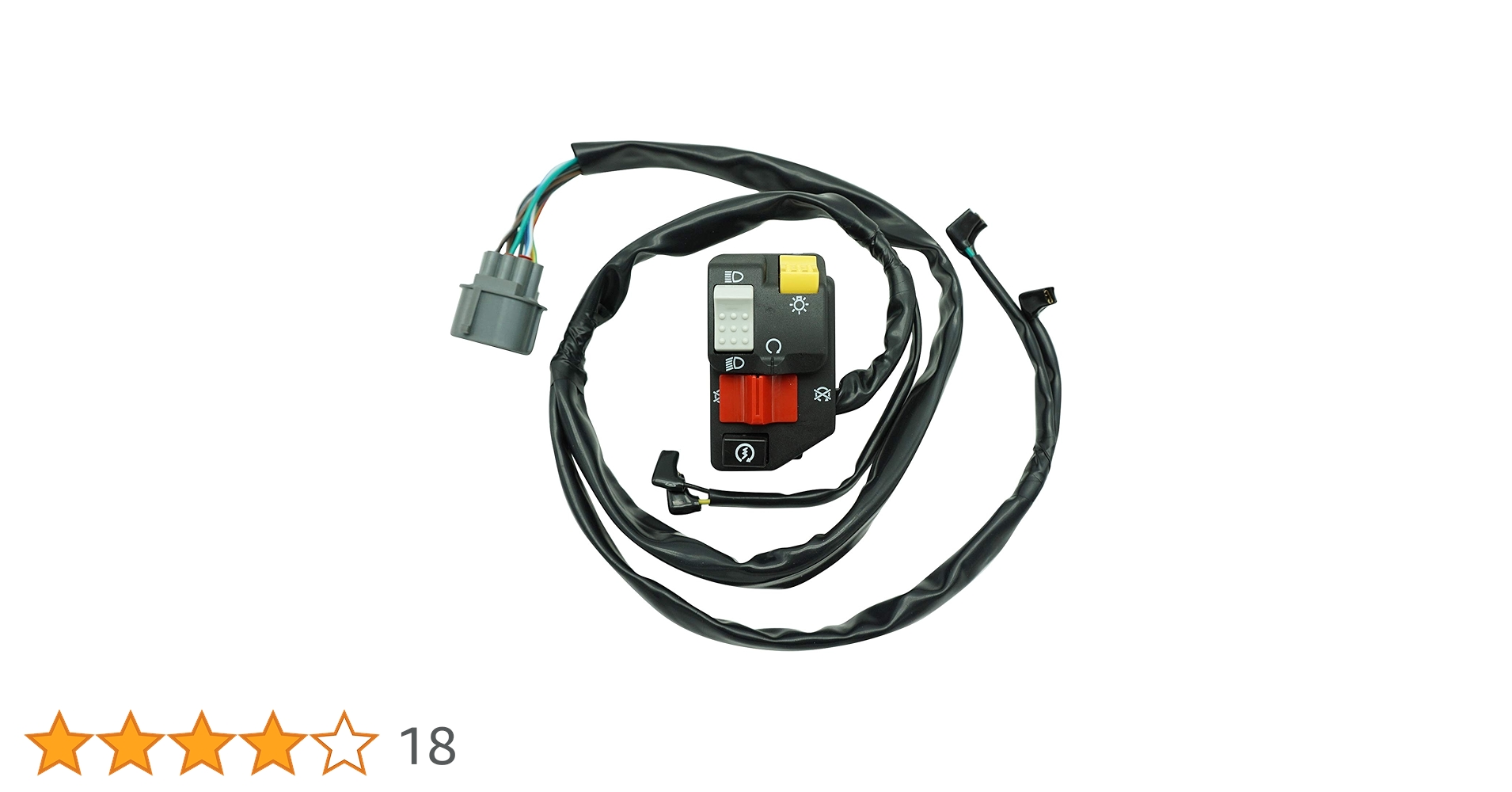 デノン CMD-74LMX5 M MATI Handlebar Control Switch Button Start Stop Headlight