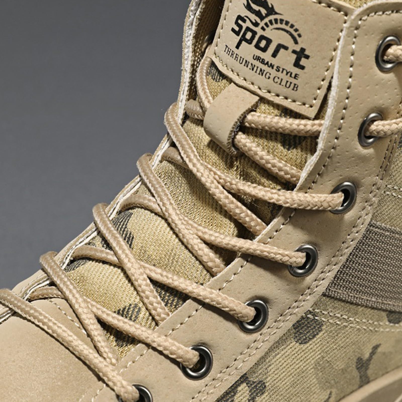 Baskets montantes pour homme - Bottes de randonnée pour homme - Imperméables - Bottes militaires tactiques - Bottes de travail - Bottes tactiques - Bottes d'extérieur - Bottes de trekking d'été