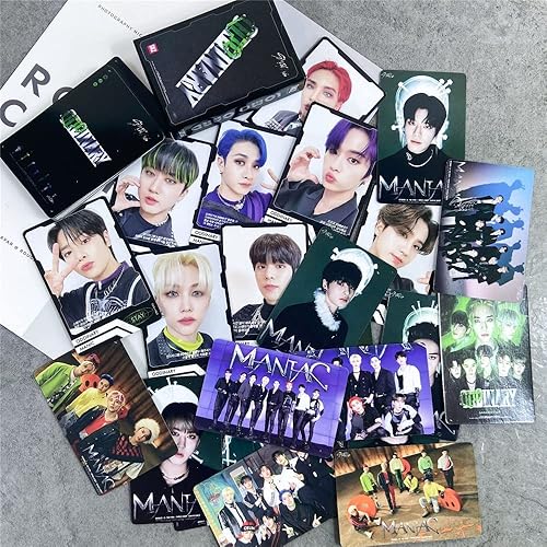 Miniatura 4 de Kpop 3 tarjetas de tarjetas de fotos para niños callejeros, 55 unidades, tarjeta LOMO para álbum MANIAC MAXIDENT The Sound Merch regalo para SKZ