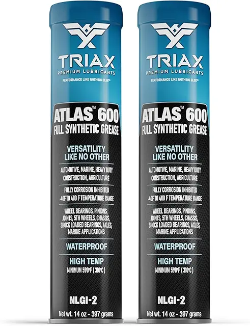 Cartuccia Grasso TRIAX Atlas 600 Blu per Cuscinetti a Sfera, Impermeabile, Alte Temperature