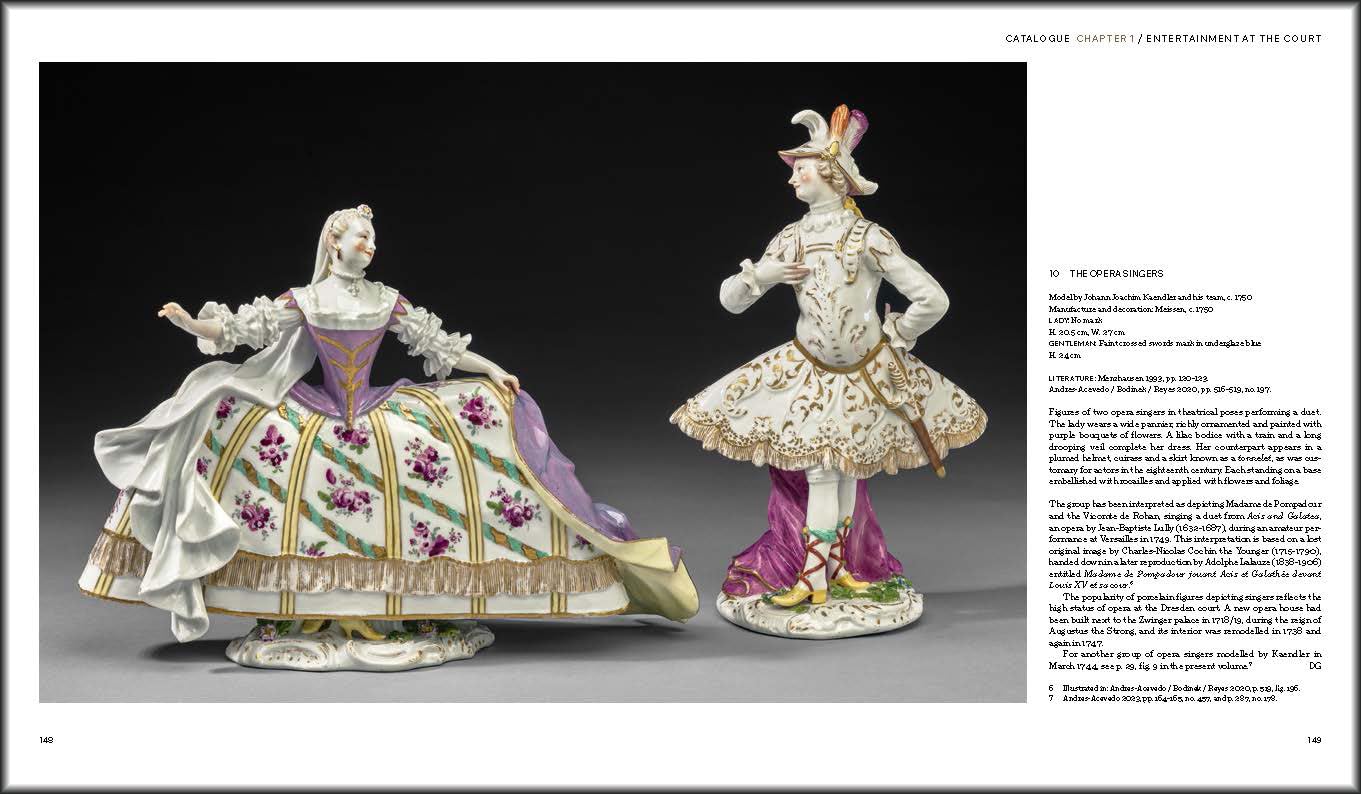 Magnificence of Rococo /anglais: Kaendler’s Meissen Porcelain Figures