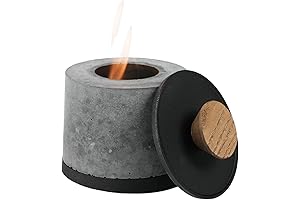 FLIKR Fire Mini Personal Concrete Fireplace