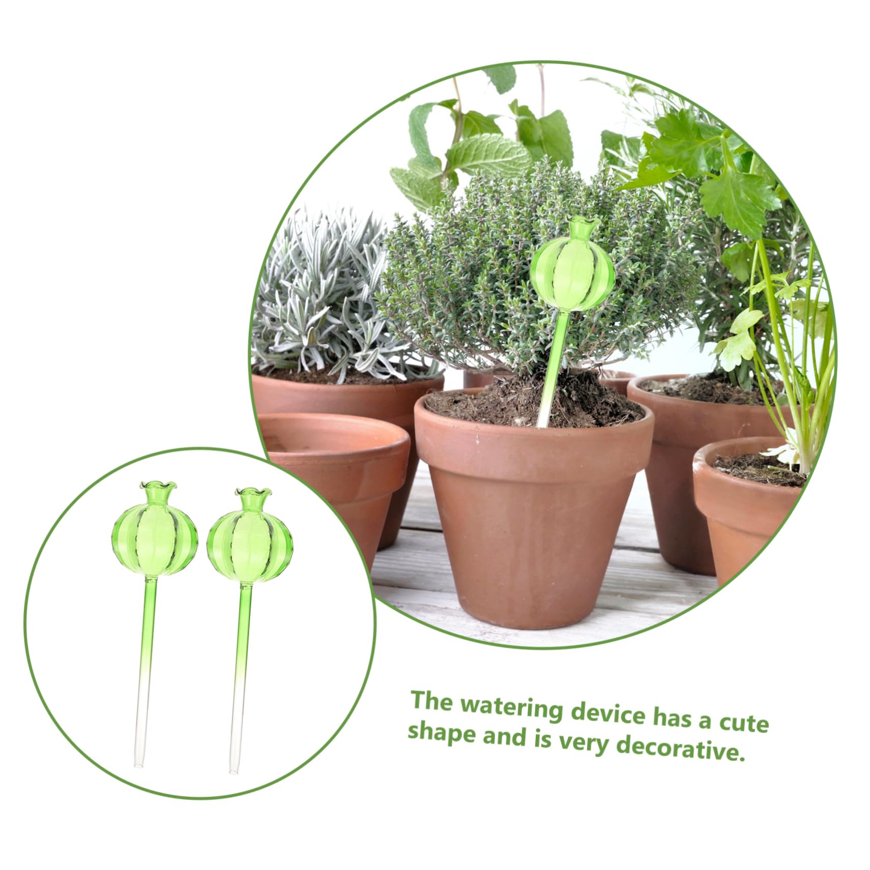 ibasenice 3 Ensembles Arroseur Automatique pour Jardin Système D'Arrosage -À- Petit Système D'Arrosage pour Plantes Dispositif D'Arrosage Automatique 4 pièces * 3