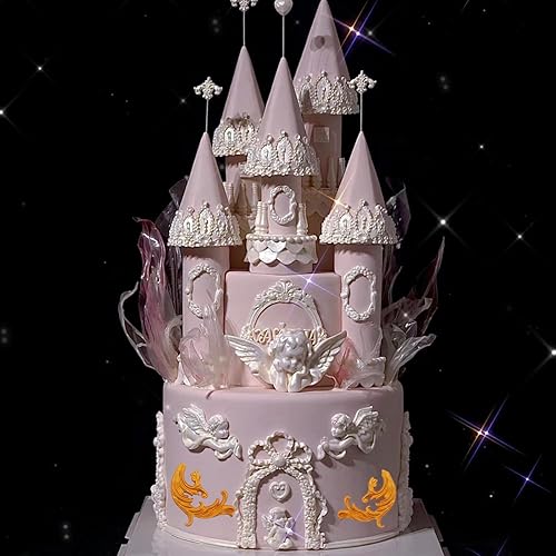 Miniatura 7 de MINFEIDMS Moldes barrocos para fondant, moldes europeos en relieve de silicona para decoración de pasteles, decoración de cupcakes, caramelo de