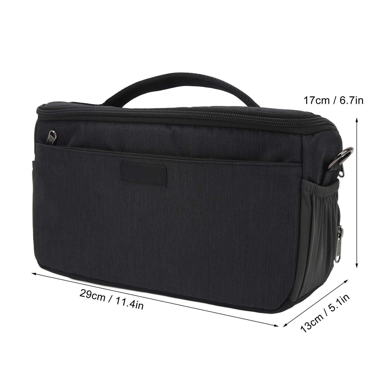 Custodia per Fotocamera DSLR Borsa per Fotocamera Imbottita Impermeabile per Z7 Z8, Borsa per con Tracolla Regolabile per i Viaggi (BLUE)