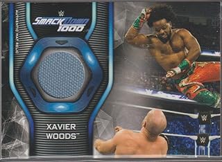 2019 Topps Xavier Woods WWE Game Used Mat Relic Insert Wrestling Card #MR-XW