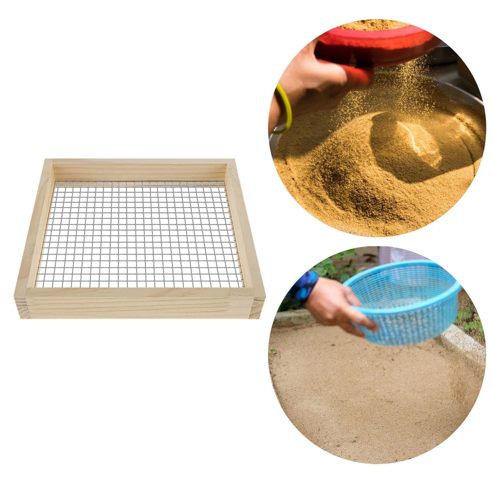 Setaccio per Terriccio da Giardino Setaccio Manuale per Setaccio per Terriccio Compost Pietra Pietra Setaccio da Giardino Utensili Manuali Ergo