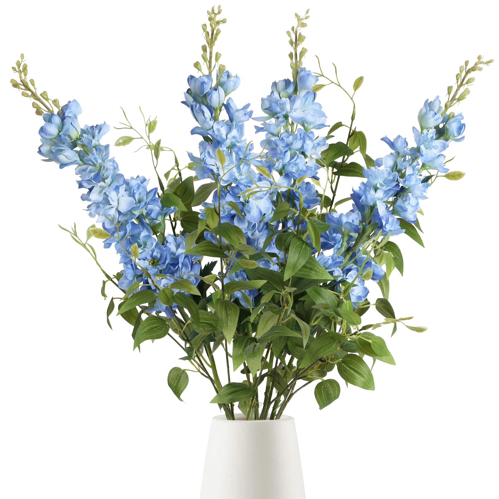 Amazon.com: ICBOX 8PCS Blue Delphinium Artificial Flowers 29.5