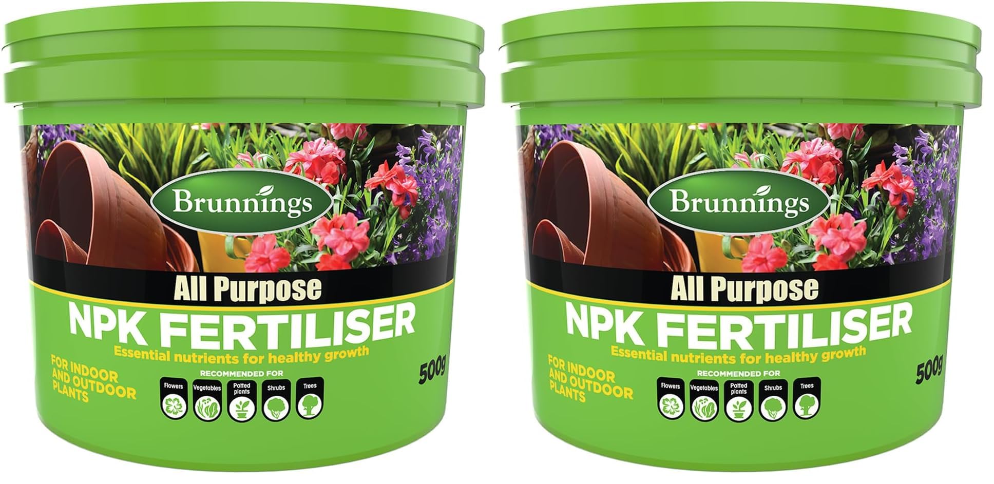 Brunnings All Purpose NPK Fertiliser 500 g (Pack of 2)