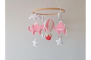 Elephant Mobile for Crib: Sweet Dreams Under a Starry Sky