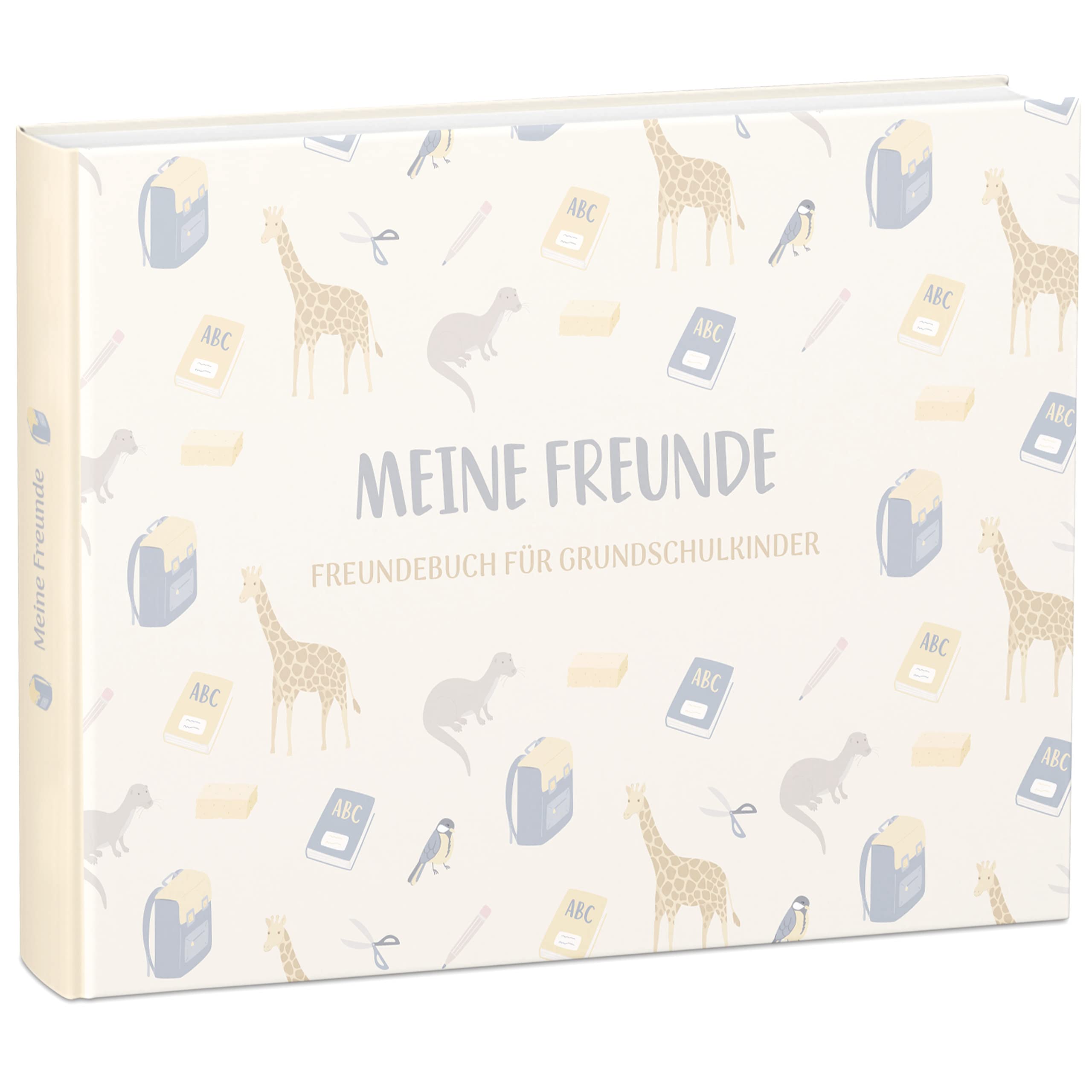 mintkind® Livre d'amitié pour l'école primaire - Mes amis d'école pour filles et garçons - Cadeau de rentrée des classes