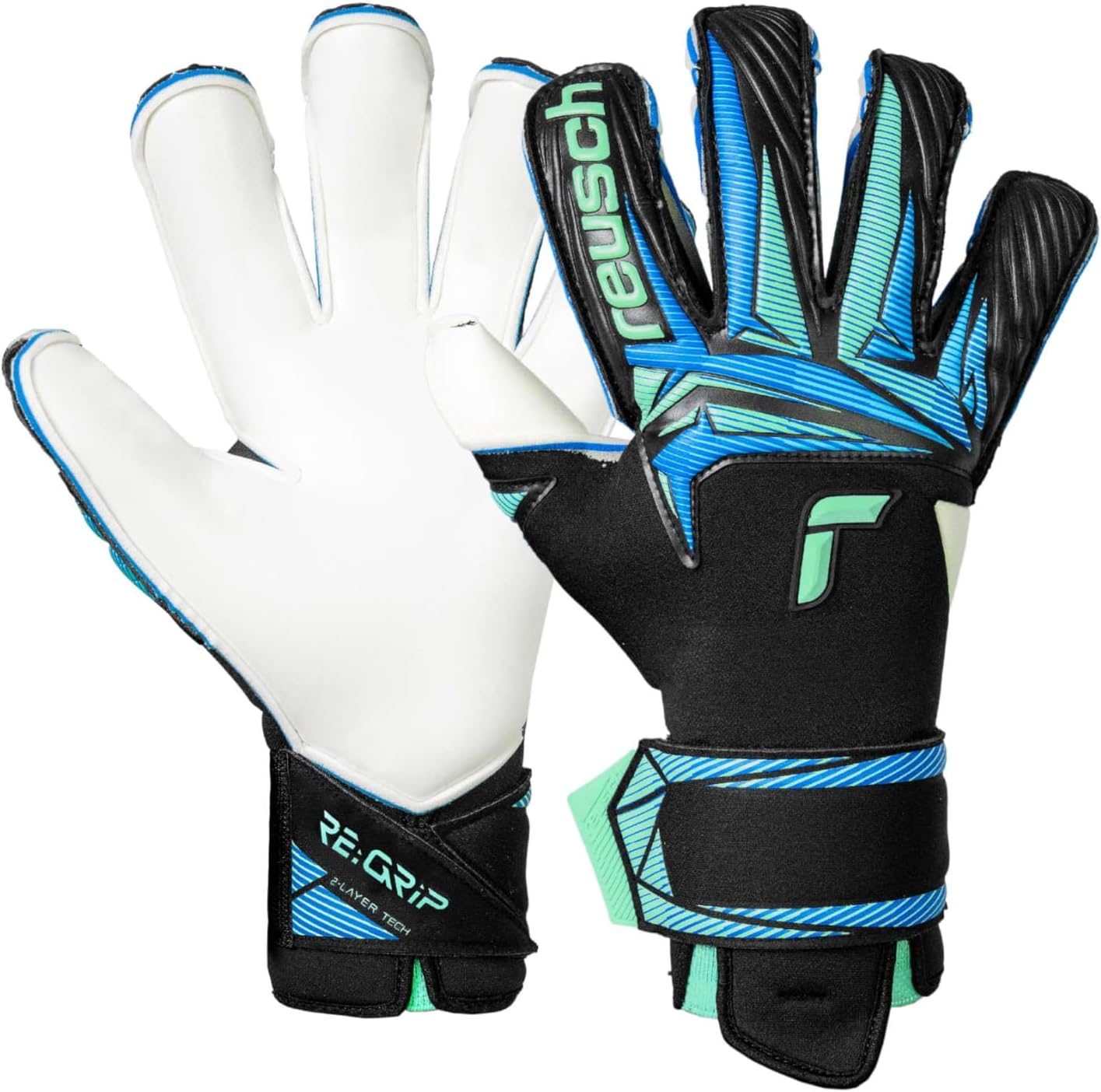 Professional Goalkeeper Gloves Men Adults Durable Grip & Precise Fit Breathable for Training & Play Artificial Grass & Natural Grass Size 7.5-11 Attractive RE:Grip Evolution