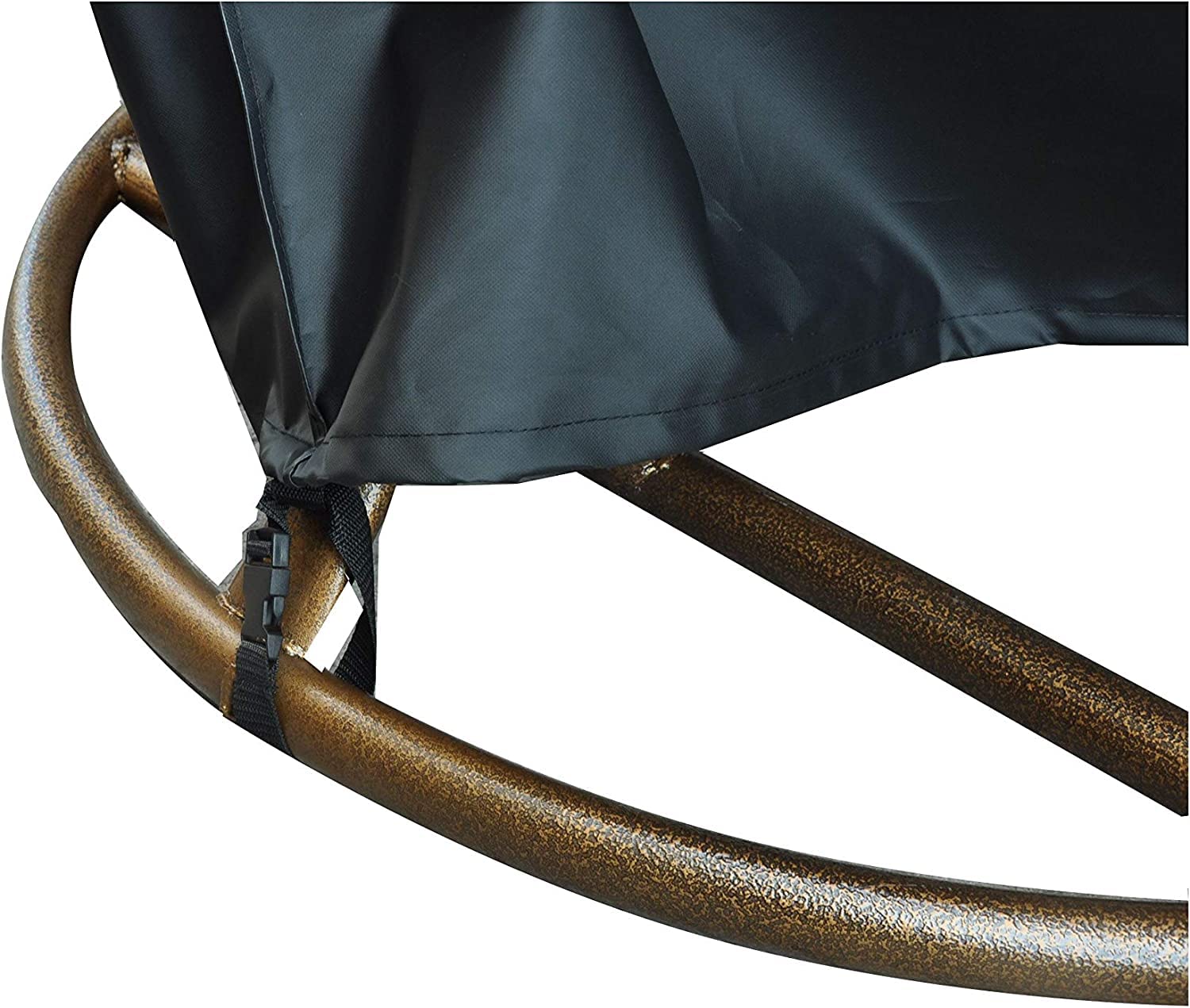Jardin Rotin Osier Fauteuil Suspendu Imperméable Housse Meuble - Housse de Protection pour œufs Chaise - Couverture en 210D Oxford Polyester PVC Revêtement