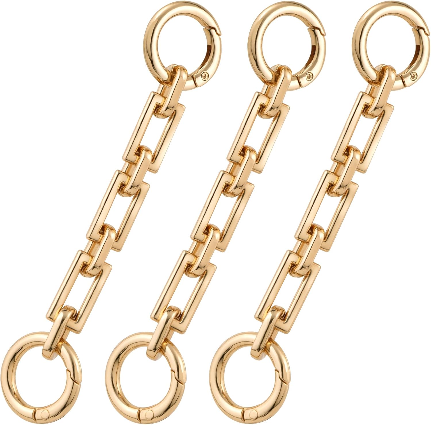 CHANZET Purse Chain Strap Extender 3pcs, 4.52 inches Bag