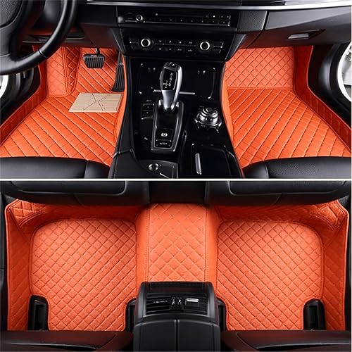 Miniatura 10 de Alfombrillas personalizadas de cuero artificial para automóvil, impermeables, antideslizantes, adecuadas para automóviles, SUV, camiones. Protege el