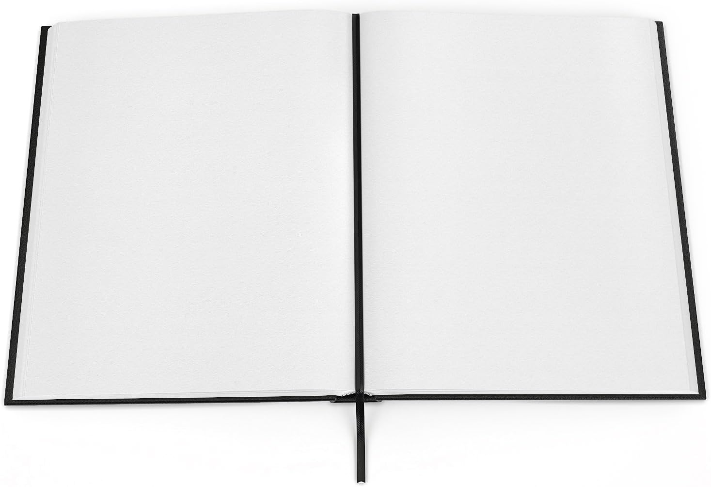 ARTEZA Hardcover Sketchbooks, Pack of 2, 8.5 x 11 in, 100 Sheets Each, 80 lb / 130 GSM, Acid-Free Fine-Tooth Drawing Paper, Faux Leather Hardbound for Graphite, Colored Pencil, Charcoal, Pastel & Ink