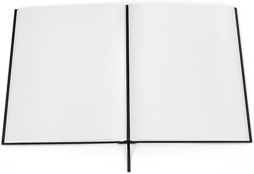 ARTEZA Hardcover Drawing Sketchbooks, 2 Pack, 8.5 x 11 in, 200 Sheets