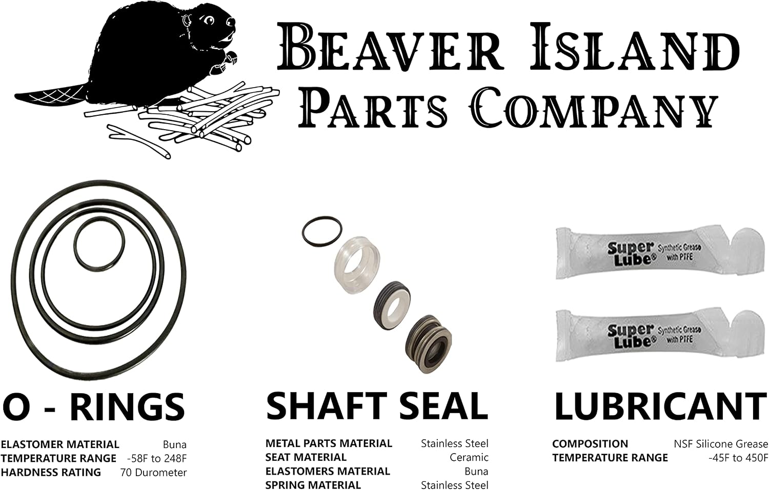 | Pump Rebuild Kit | Fits Pentair Dynamite/Dynamo/Dynatron/Triton Pump