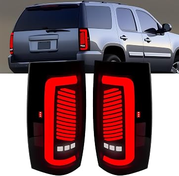 Boxlight Tail Lights Compatible With Suburban Tahoe 2007-2014 YUKON Denali 2007-2013 tail lights