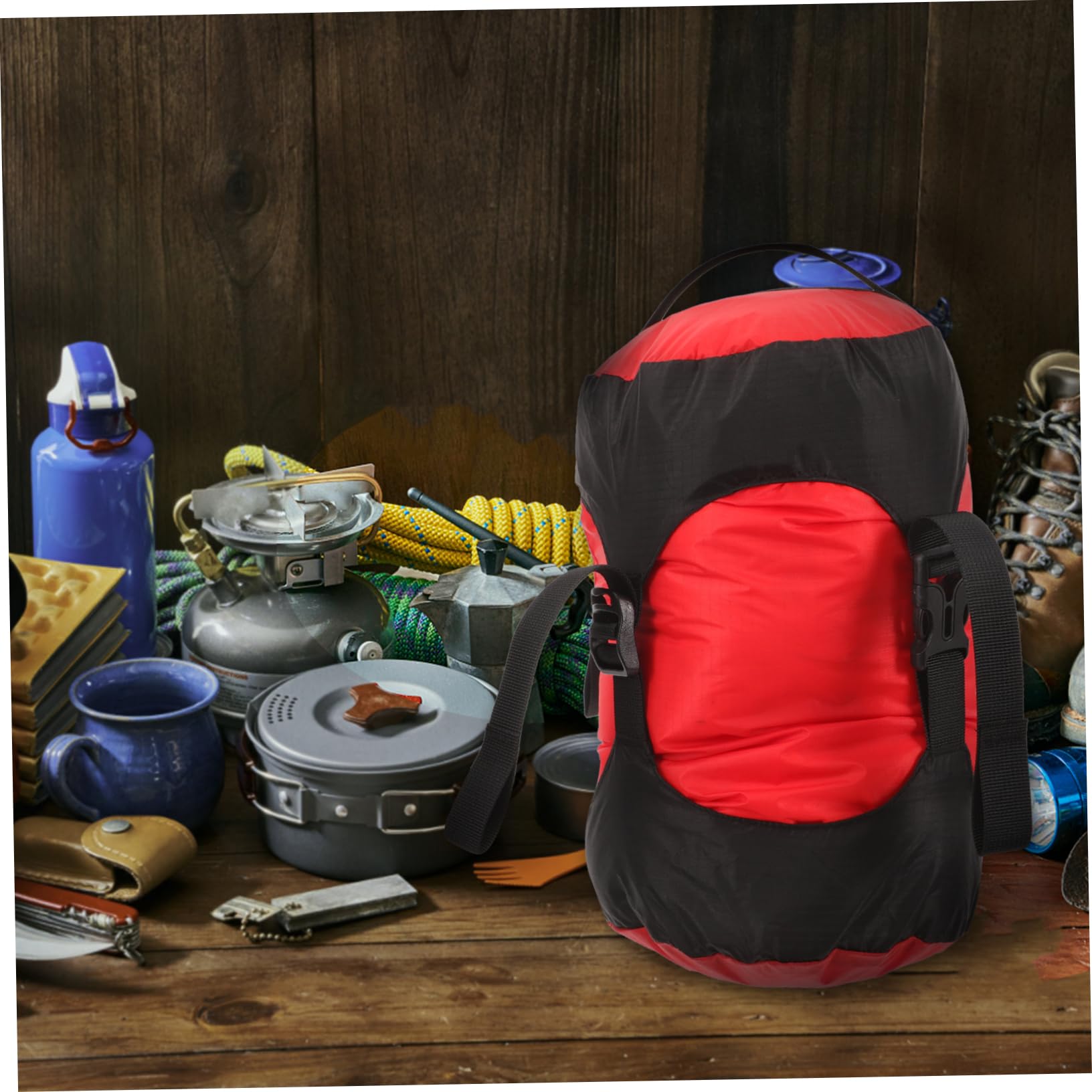 Camping Sleeping Bags Compression Sack Multi-Purpose Storage for Hiking Gear