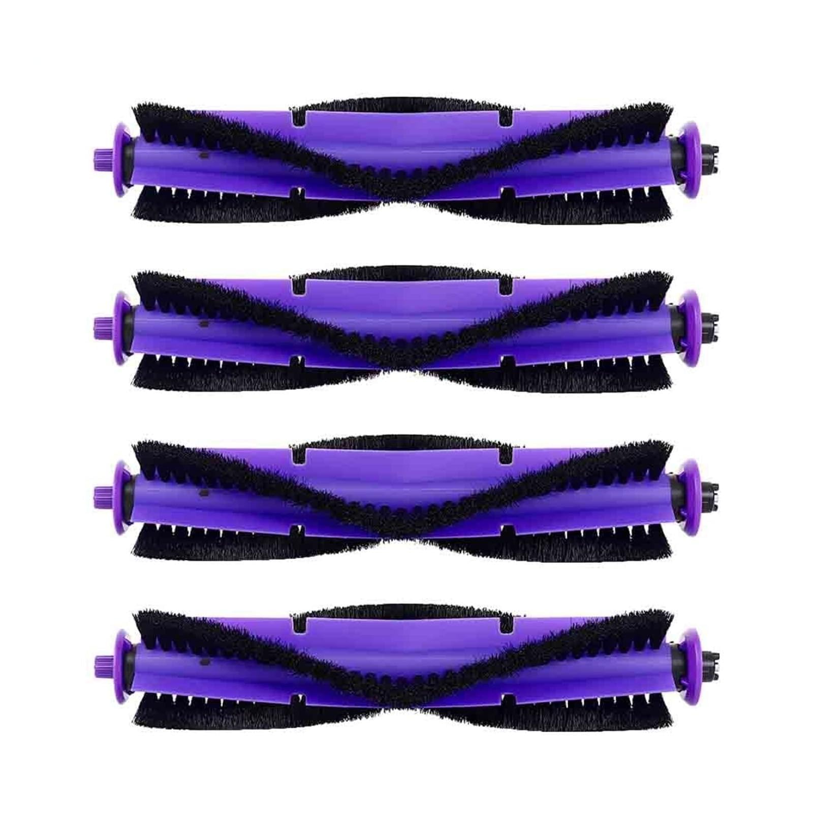 Vividcrate Replament Roller Brush,Compatible For Freo,Compatible For Narwal,J3 Robot Vacuums Easy Install Wear Resistant Brush Guard Cleaner Acssories(4PCS)