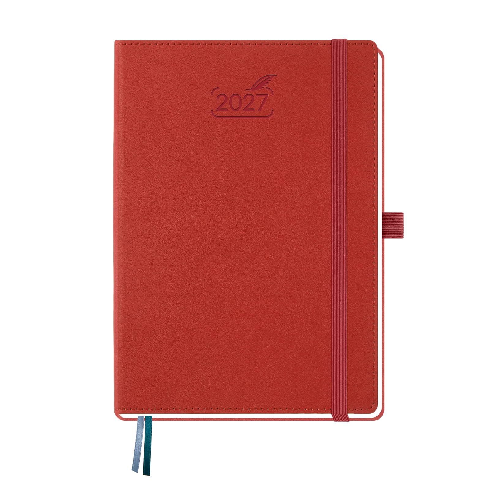 BEZEND 2027 Diary A5 Week to View with Vertical Timeslots Hardback โ image 1