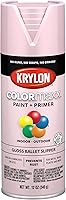 Vista 102 de Krylon K05562007 COLORmaxx Acabado transparente acrílico para uso en interiores y exteriores, color cristal satinado, 11 onzas (paquete de 1)