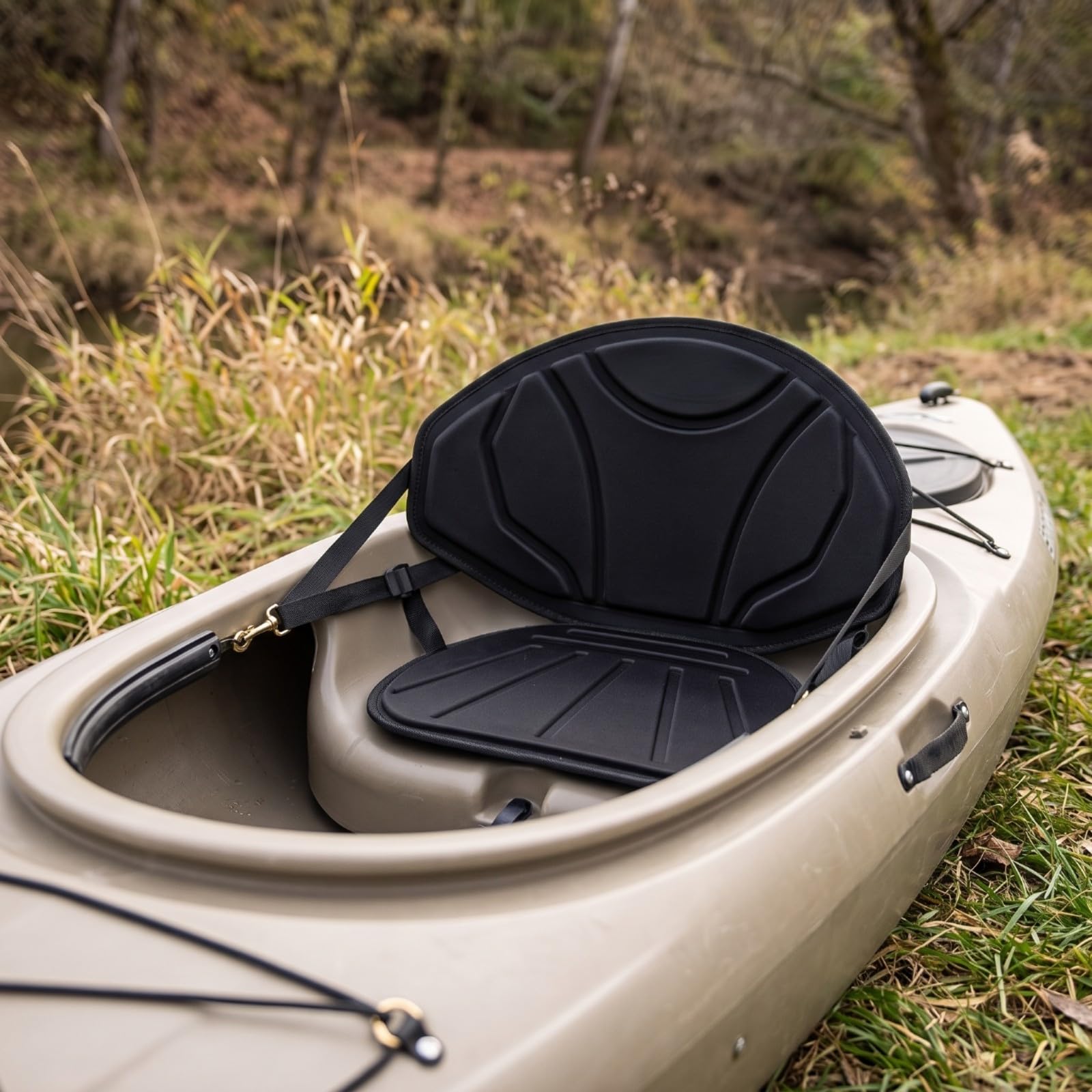 Gralara Asiento Kayak con Respaldo | Impermeable, Cojín Asiento para Canoa, Universal, Paddle, Kayakistas