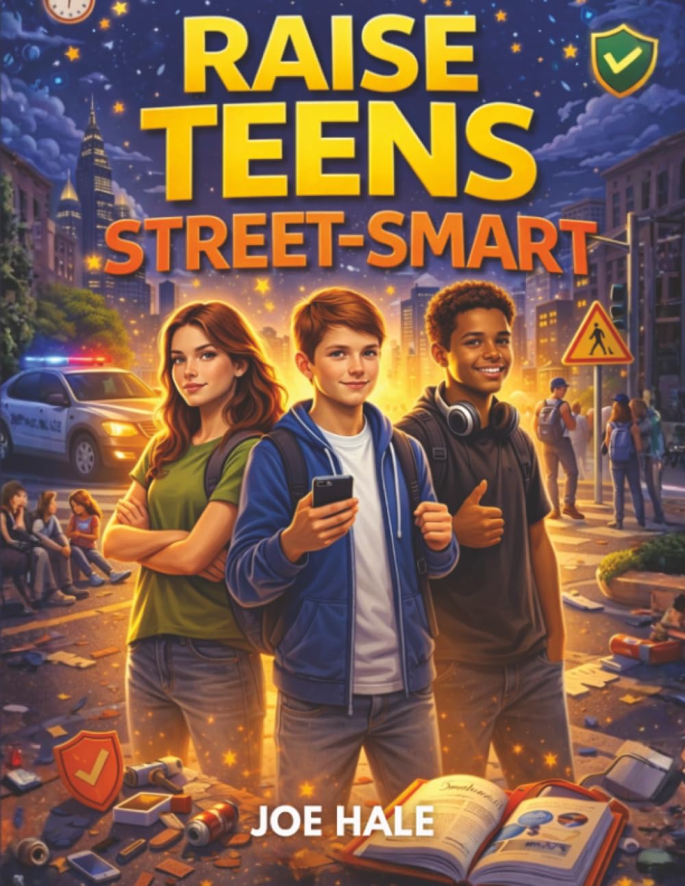 Raise Teens Street-Smart: 200 Real-Life Lessons to Build Confident, Aware, and Independent Teenagers Ready to Navigate the Real World