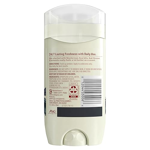 Miniatura 9 de Old Spice Desodorante para hombres, sin aluminio, aroma de mar profundo con elementos oceánicos, 3 onzas (paquete de 3)