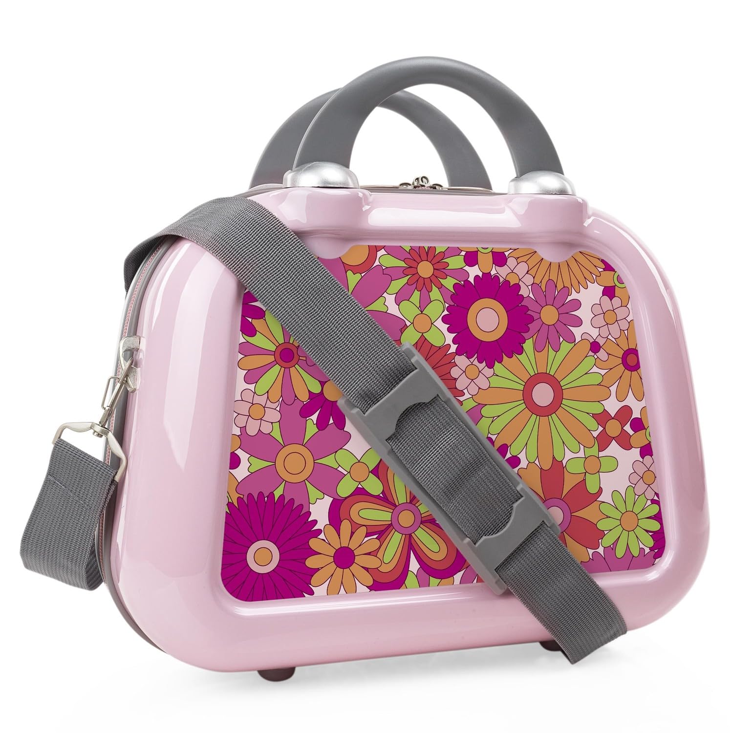 Kosmetikkoffer Hartschale Groß, Beautycase Damen, Trolley & Handgepäck Koff